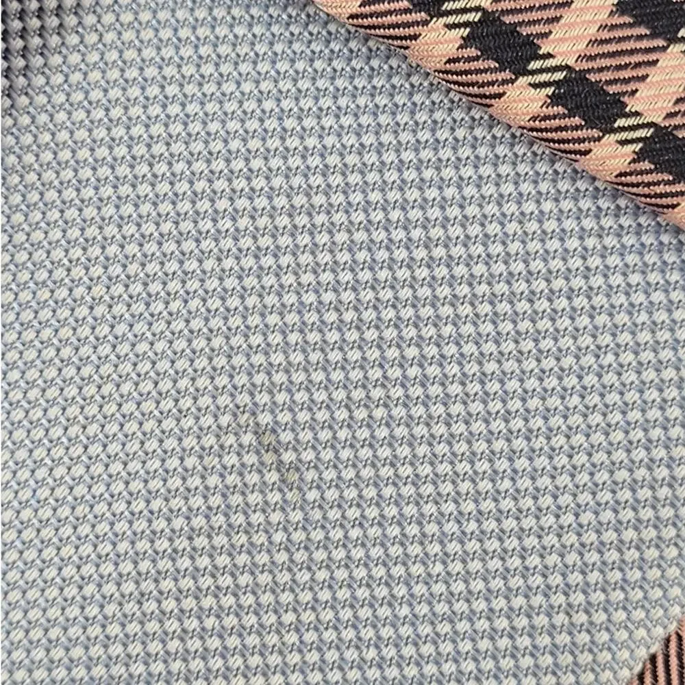 Tommy Hilfiger Necktie Gift Silk Gingham Plaid‎ Pink Black Mens Classic Tie